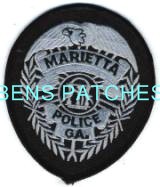 GEORGIA,MARIETTA POLICE BADGE PATCH 1_wm